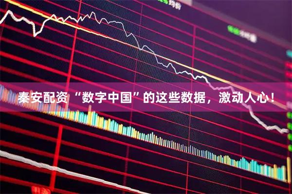 秦安配资 “数字中国”的这些数据，激动人心！