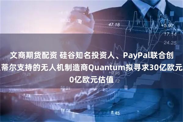 文商期货配资 硅谷知名投资人、PayPal联合创始人蒂尔支持的无人机制造商Quantum拟寻求30亿欧元估值